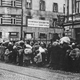Deportations to the Warsaw Ghetto. Leszno Street near intersection with Żelazna Street.